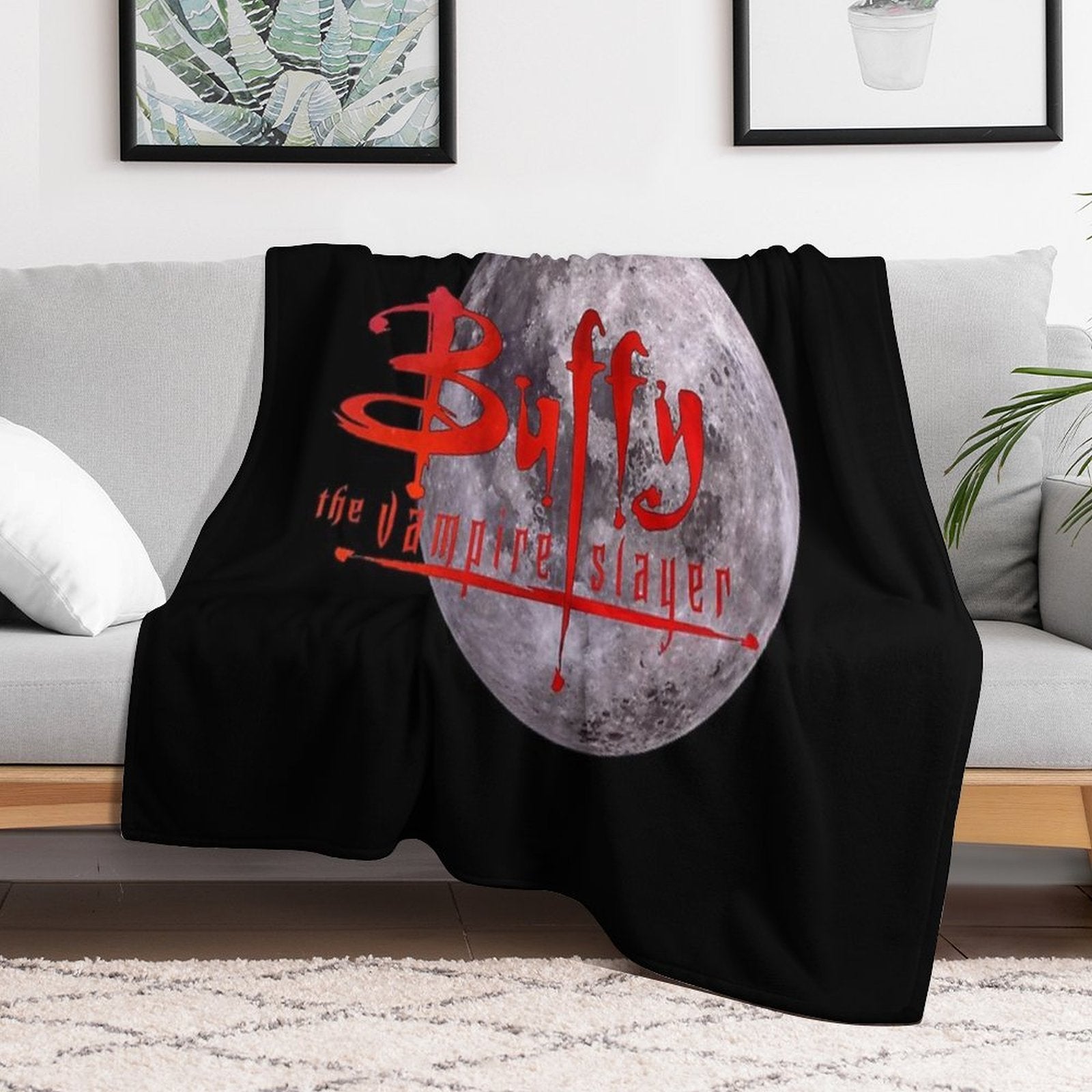 Buffy The Vampire Slayer Lightweight Throw Blanket