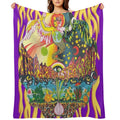 Incredible String Band - Most Psychedelic Album Cover Ever Anti-pilling Throw Blanket