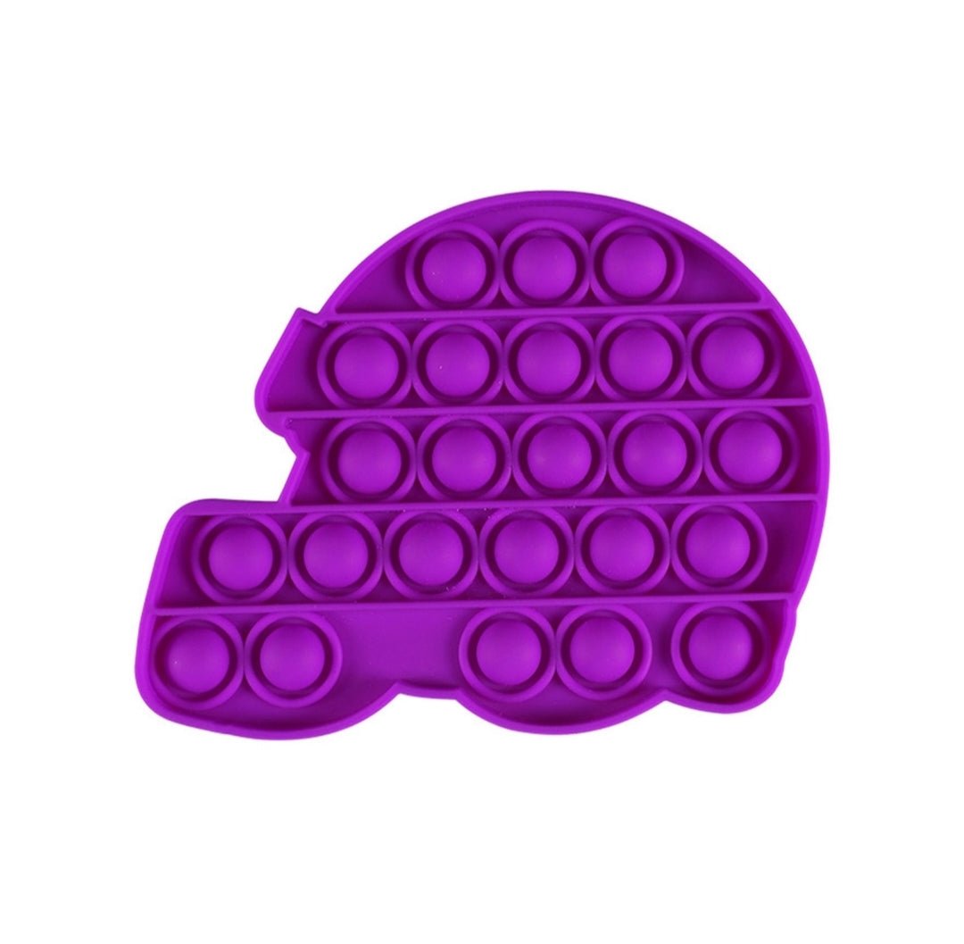 Football Fidget Helmet Sports Bubble Pop Toy