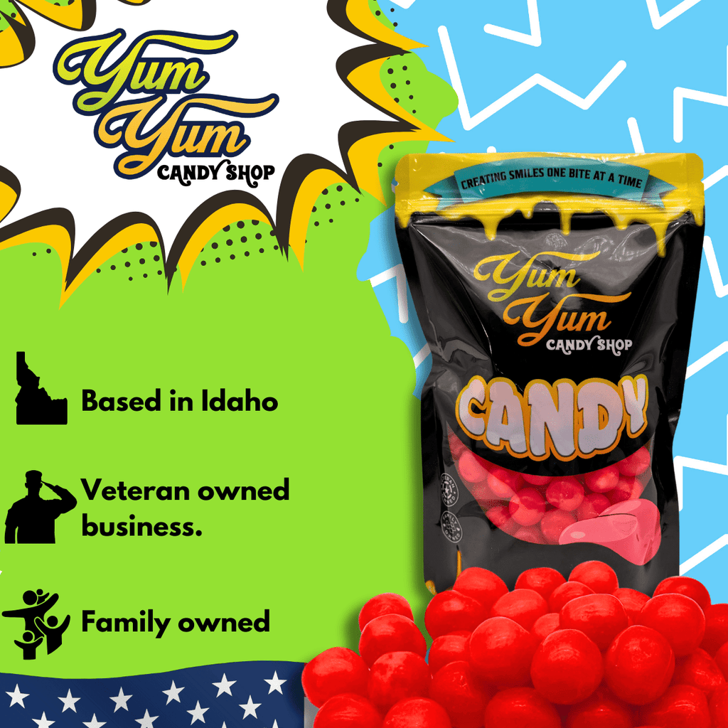 Sweet Fruit Sours – Cherry, Grape, Pina Colada & Grapefruit Chewy Candy | Yum Yum Candy Shop