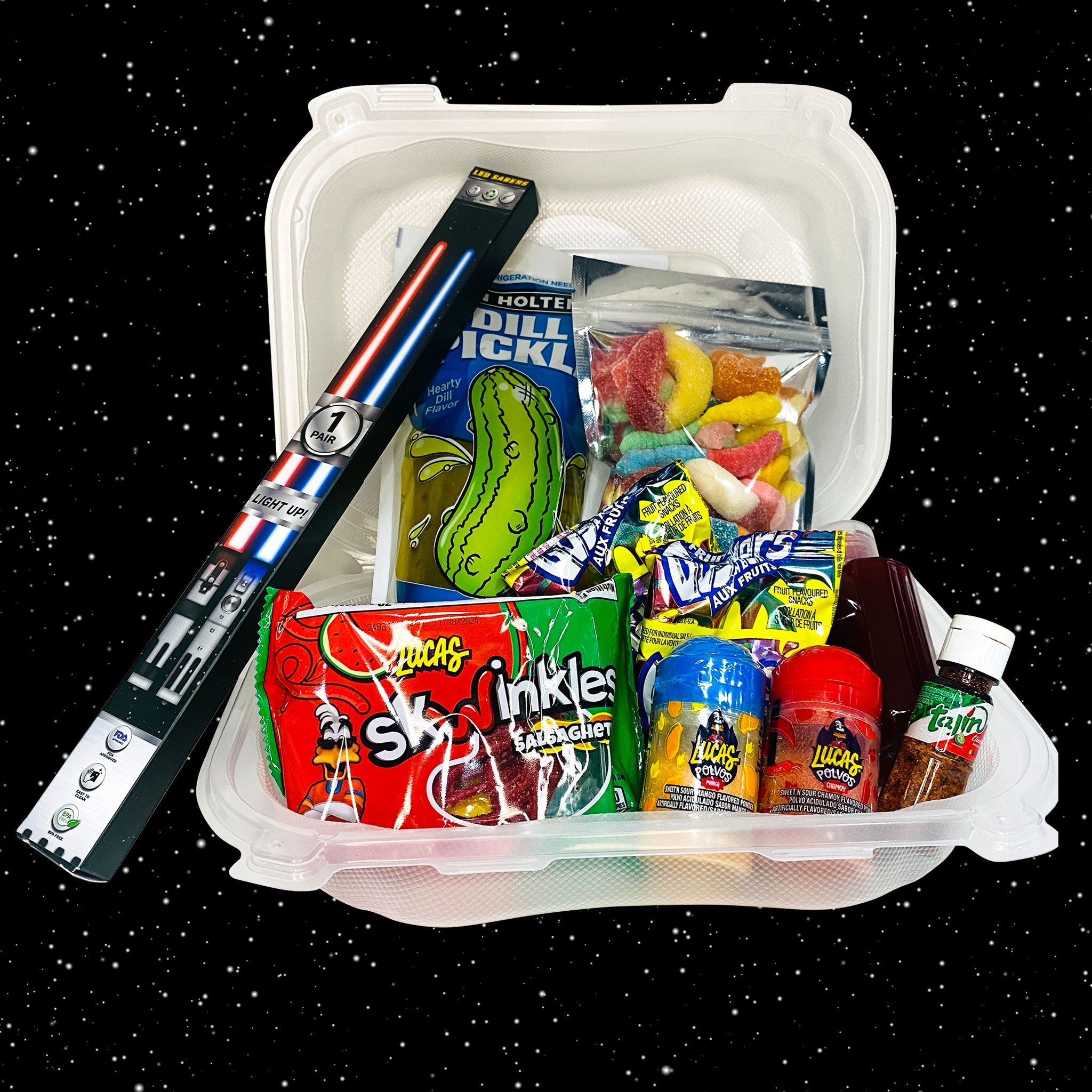 Chamoy Pickle Kit Light Saber Chopstick Edition Pokè Bowl | Yum Yum Candy Shop