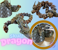 3D PRINTED SKULL DRAGON
