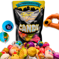Squishy Gummy Party Mix – Juice-Filled Fun Shapes & Flavors | Yum Yum Candy Shop